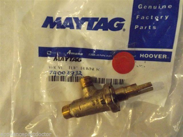 MAYTAG STOVE 74003932 Valve, Top Burner NEW IN BOX MAYTAG STOVE 74003932 Valve, Top Burner NEW IN BOX
